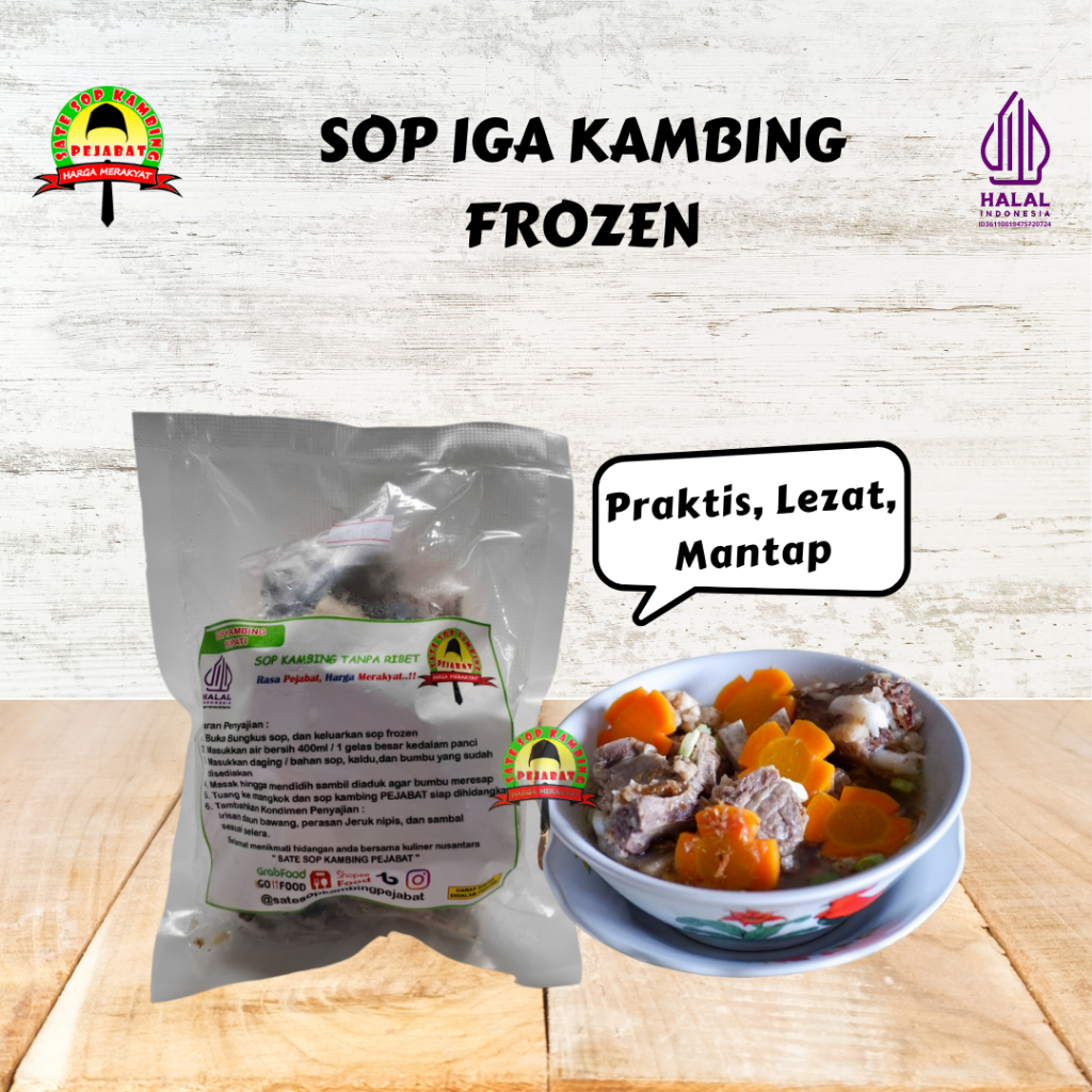 

Sop Iga Kambing (Frozen Fresh)