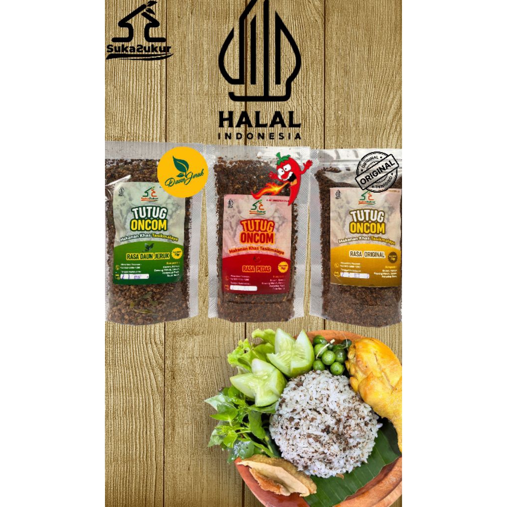 

Tutug Oncom Instan -To Original-To Pedas-To daun jeruk Makanan Khas tasikmalaya