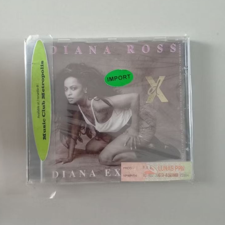 CD DIANA ROSS - DIANA EXTENDED/THE REMIXES IMPORTED