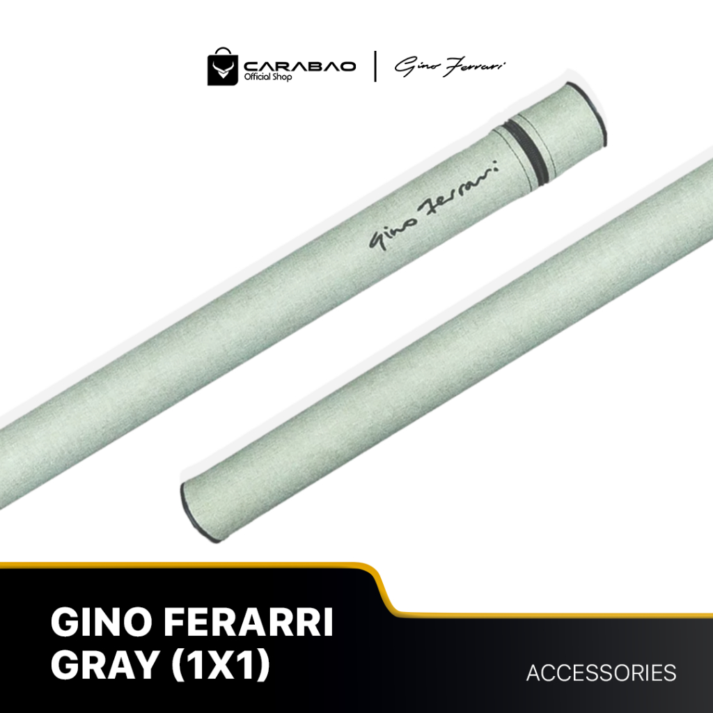 Gino Ferarri Cue Case Gray (1x1) - Cue Case Billiard