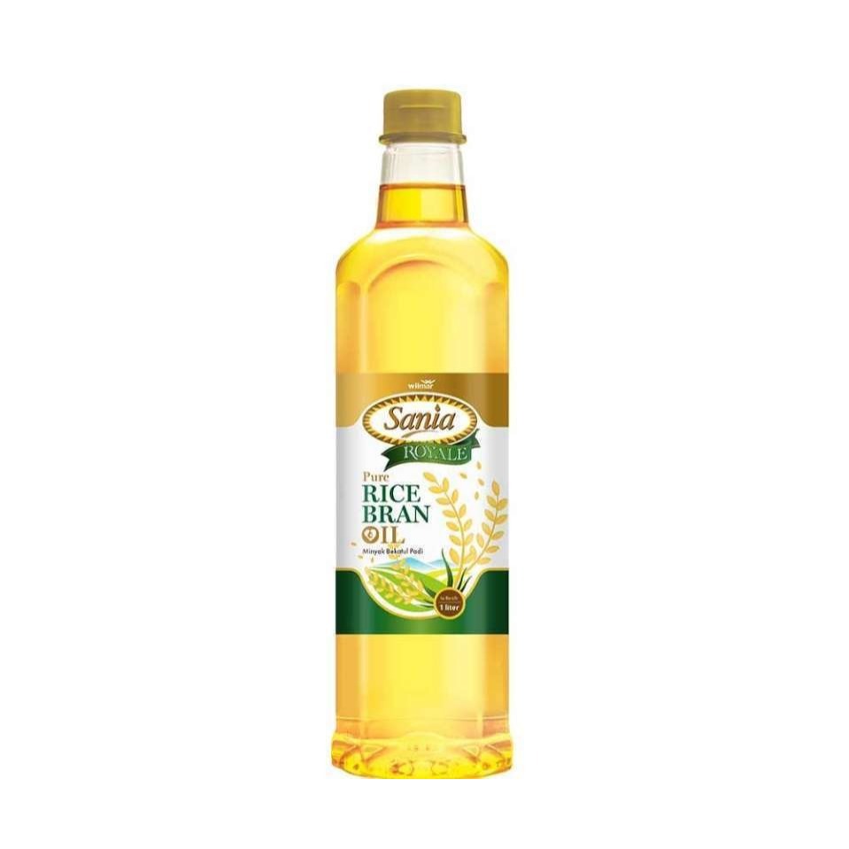 

[oddsolshop] pekanbaru/Sania Royale Pure Rice Bran Oil 1L Botol 1000ml 1 Liter