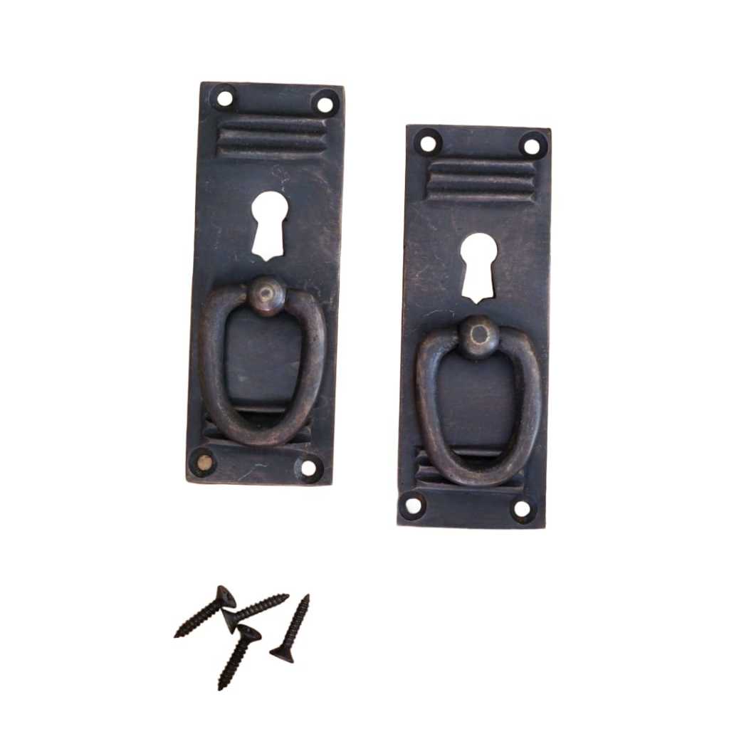 Tarikan Pintu Lemari Kuningan Antik