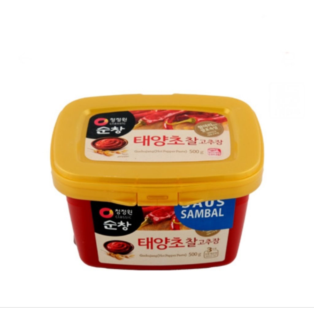 

Daesang paste Korean hot pepper 500 gr