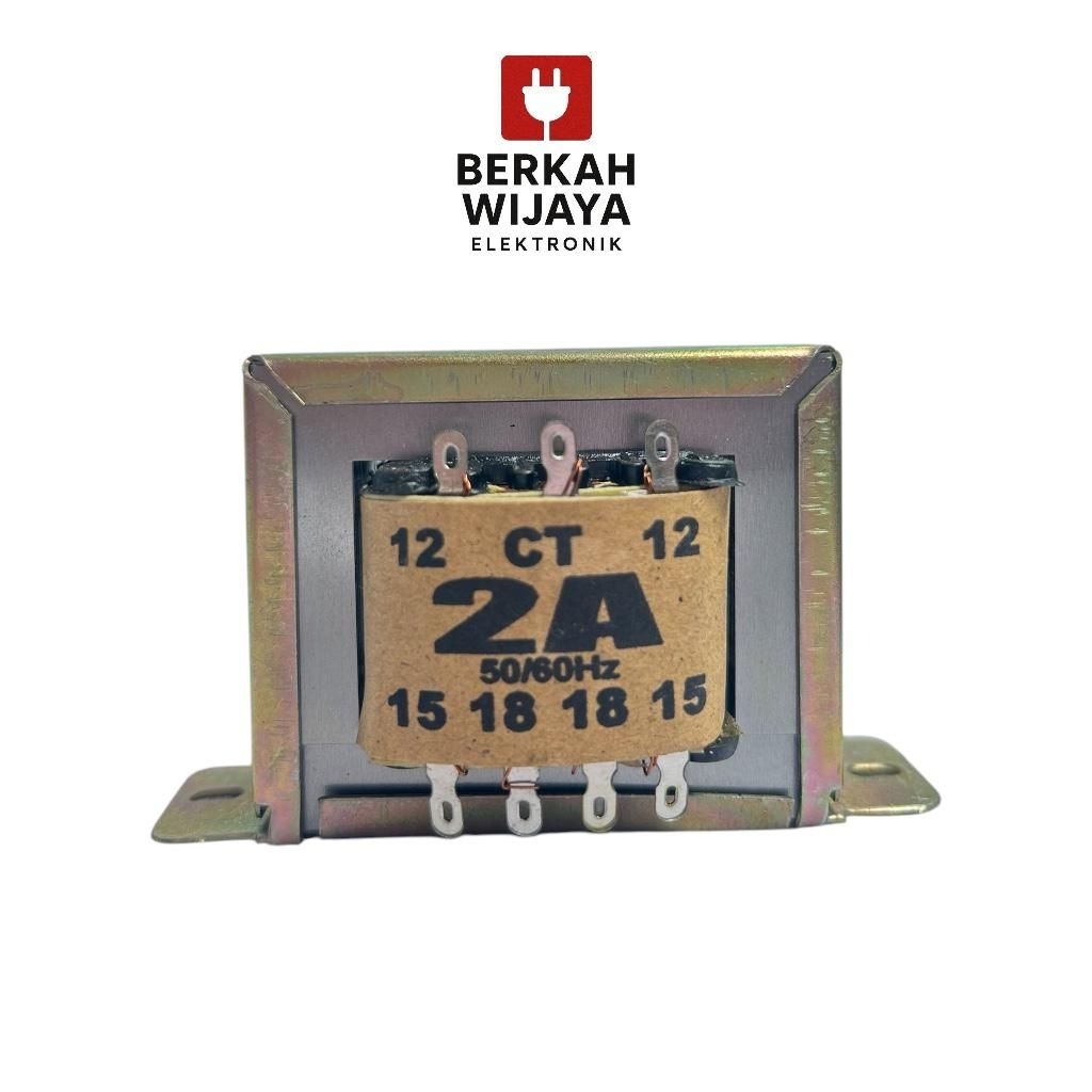 Trafo 2 Amper CT 18v / Trafo 2a ct 18v tembaga murni tanpa campuran/ trafo kualitas terbaik