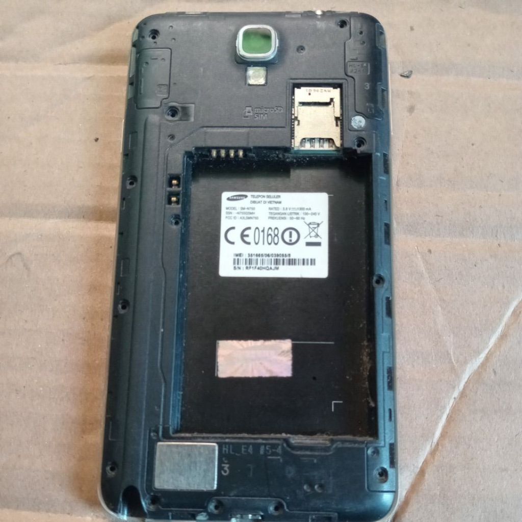 mesin samsung sm-N750 /note 3 neo.unit lcd rusak