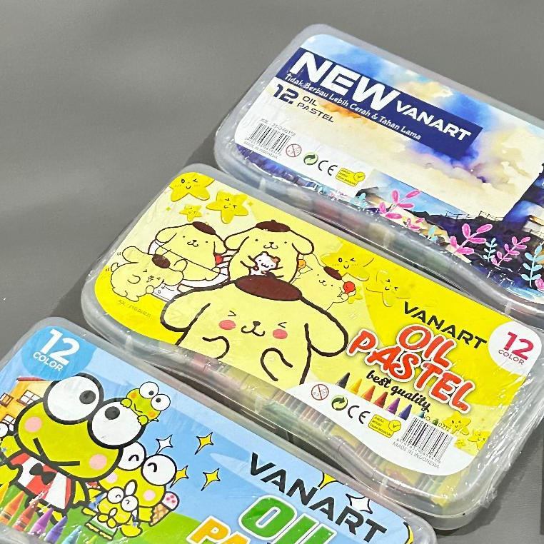 

SATU SET 12 WARNA Crayon Van-Art 12 Warna / Crayon