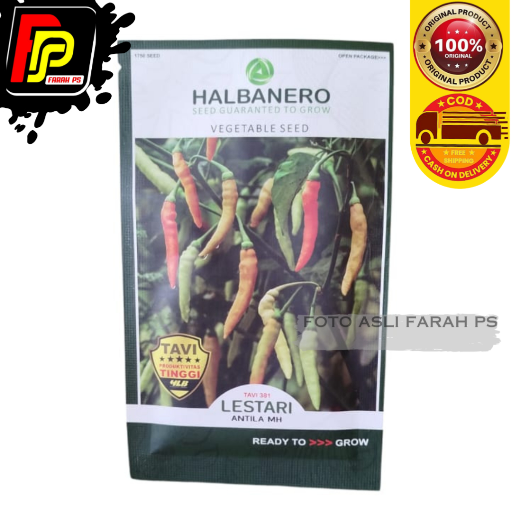Benih Cabai Rawit Lestari 10 gram / Cabai Lestari dari Halbanero
