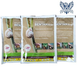 Moluskisida Bentan 80WP Coklat 100gr Fentin Asetat 80% pembasmi hama siput Trida