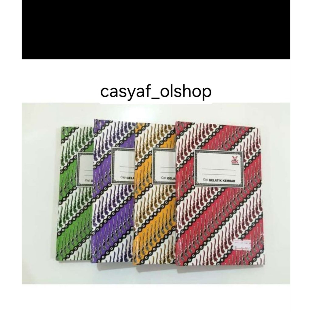 

Buku Hard Cover / Hardcover Oktavo / A6 100 lembar GELATIK KEMBAR