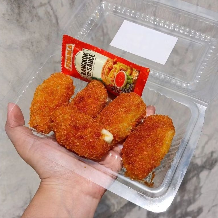 

Nugget Ayam Keju Lumer Frozen isi 11 pcs | Titen's Dimsum