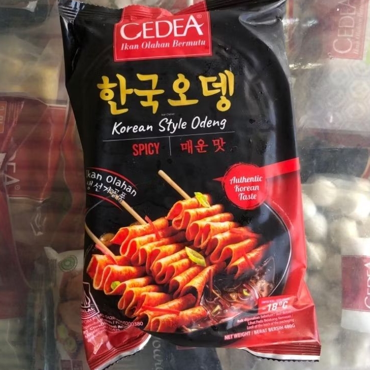 

KOREAN ODENG CEDEA ISI 480 GRAM | Banna Foody | Snack Viral