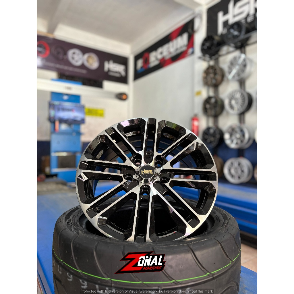 velg racing hsr alkani ring 15 lubang 5 untuk granmax serena luxio ertiga