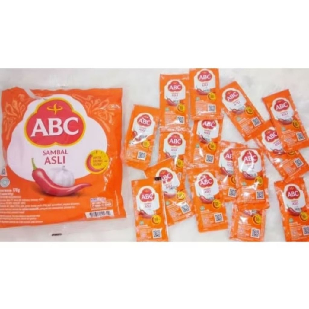 

Abc Saos Sambal Asli Stick (1pack isi 22pcs)