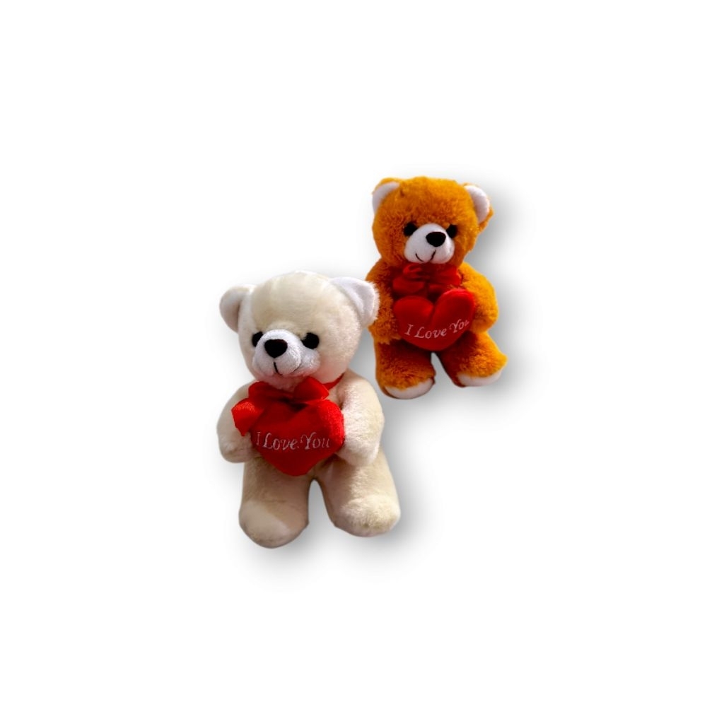 Boneka Beruang Mini Love Lucu - Boneka Imut & Menggemaskan