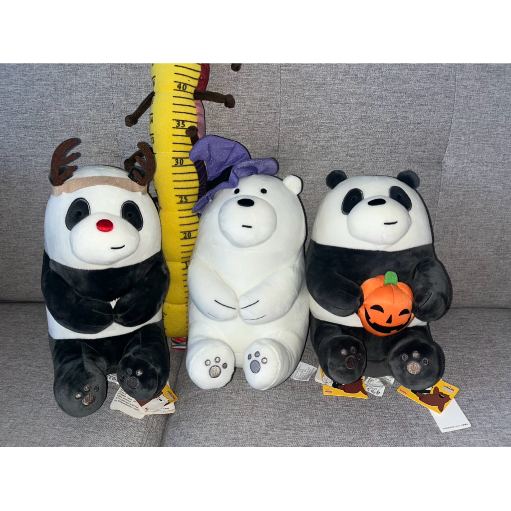Boneka we bare bears miniso halloween
