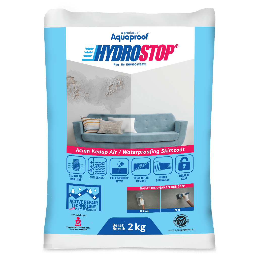 HYDROSTOP SEMEN WATERPROOFING ANTI BOCOR AQUAPROOF