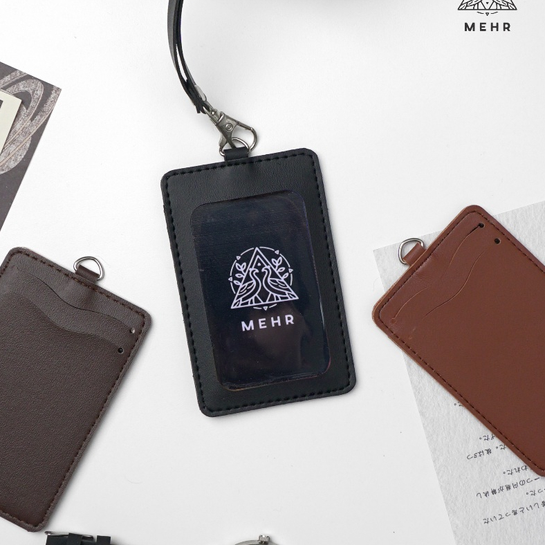 

Mehr Arvin Name Tag Id Card Holder Lanyard Gantungan Kartu Pria Wanita Tempat Kartu Nama Praktis