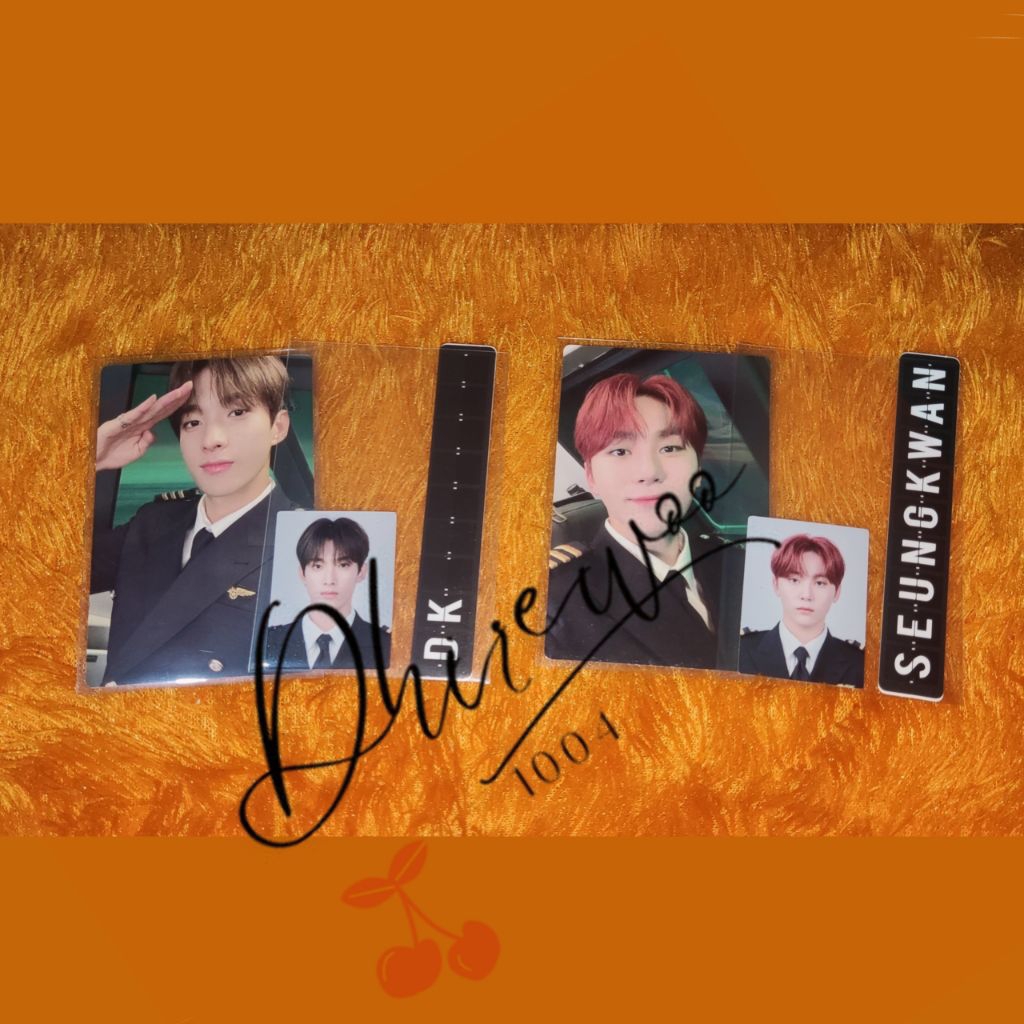 SEVENTEEN Pilot Photocard Official Carat Membership Kit