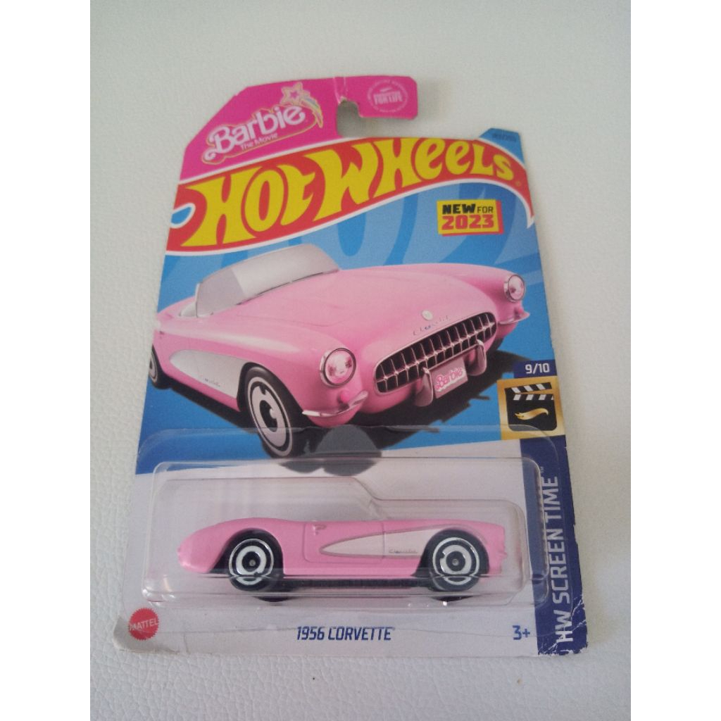 hotwheels barbie the movie 1956 corvette