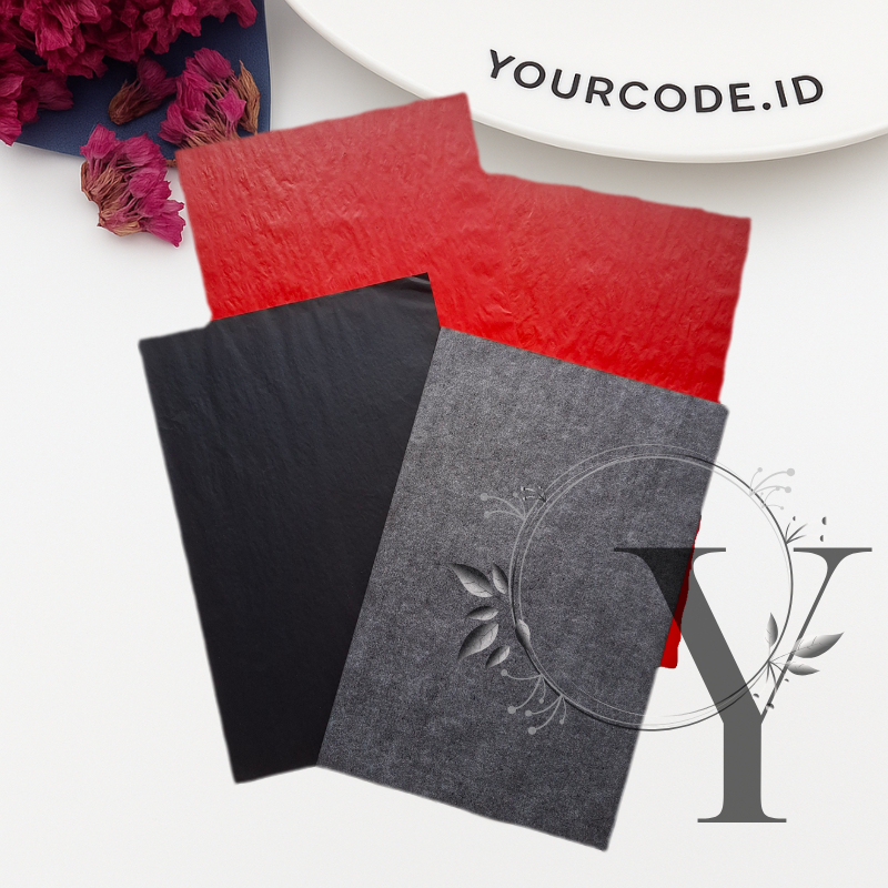 

KERTAS CETAK KERTAS MENJIPLAK CARBON PAPER KERTAS KARBON WARNA MERAH DAN WARNA HITAM