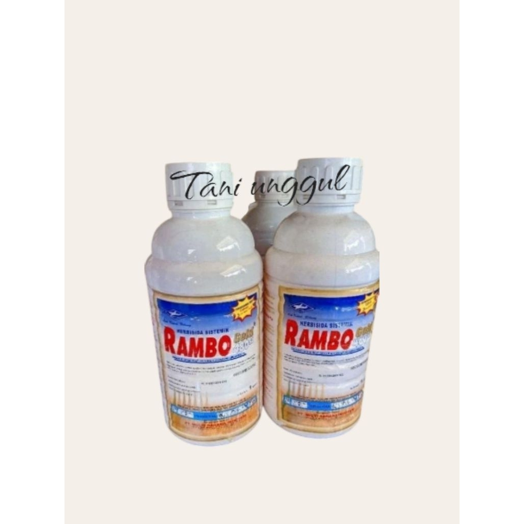RAMBO GOLD 480 SL 1L HERBISIDA PEBASMI RUMPUT