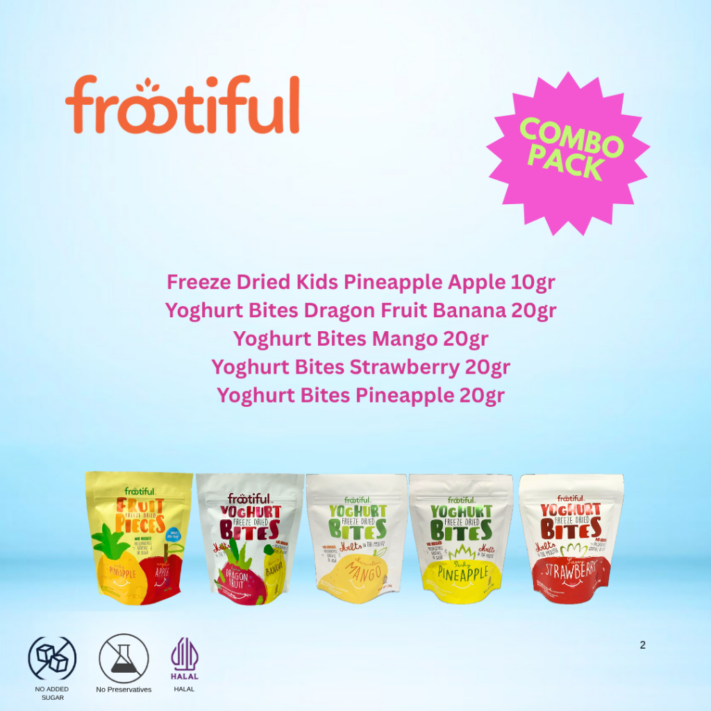 

Combo Freeze Dried Kids and Yoghurt Bites