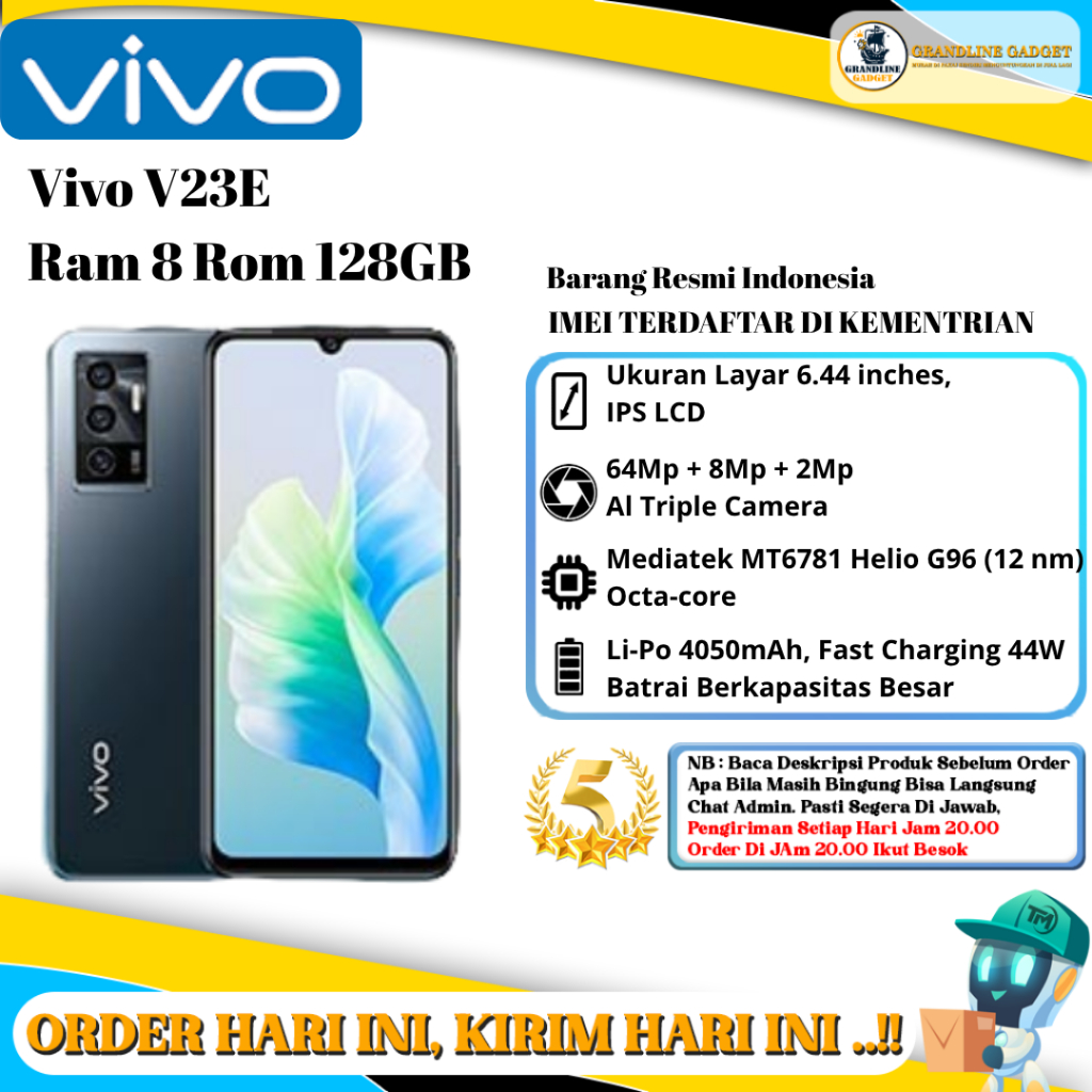 Vivo V23E Ram 8 Rom 128GB