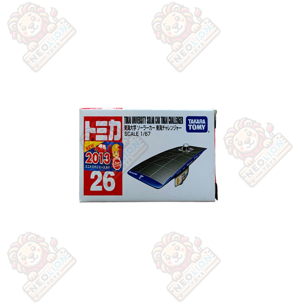 Diecast Tomica Takara Tomy Tokai University Solar Car Tokai Challenger No. 26