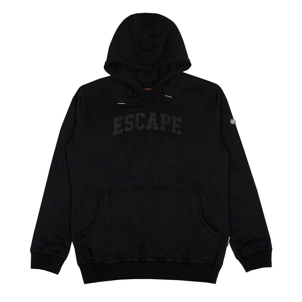 Escaperfect Hoodie Black Mugen - Black Hoodie Sweater Pria