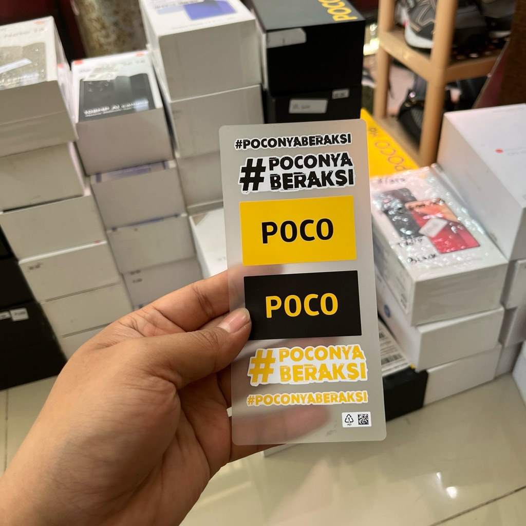 

Stiker poco original copotan sisaan