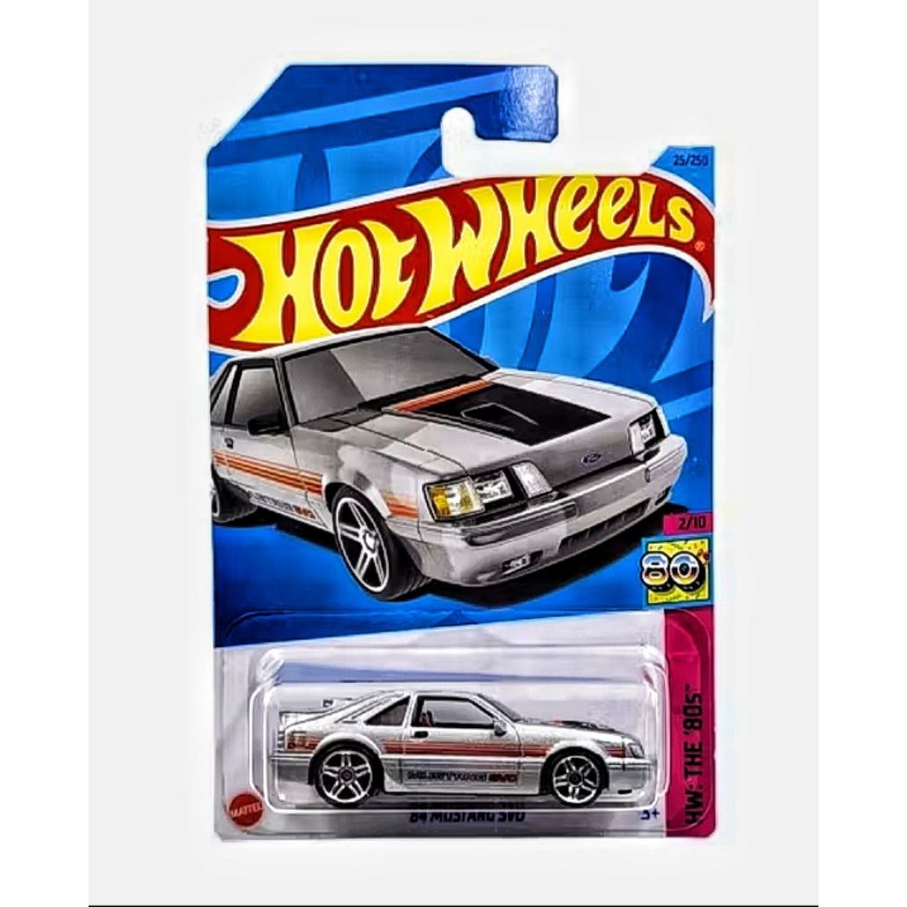 hotwheels 84 Mustang svo