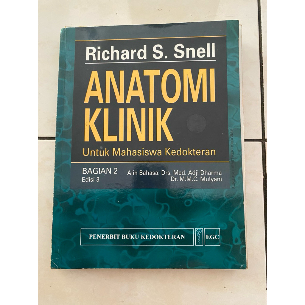 BUKU ANATOMI KLINIK