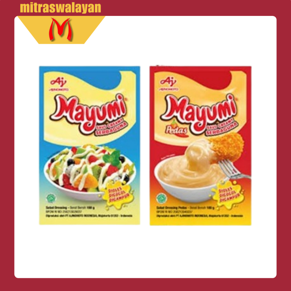 

MAYUMI Saus Mayonnaise Creamy Serbaguna 100 gr