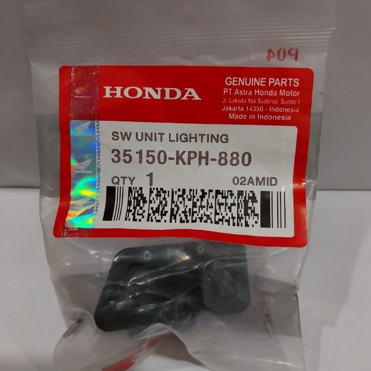 Tombol Lampu Kharisma | 35150-KPH-880