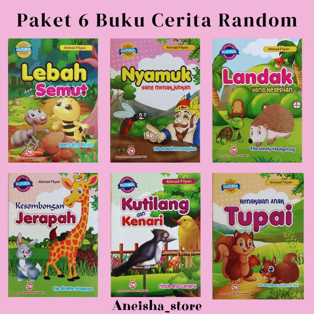 

Dongeng Cerita Anak Biligual 16seri