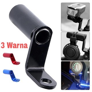 MH - Bracket Spion / Stang Motor Besi Aluminium Penyangga Lampu Tembak Univesal