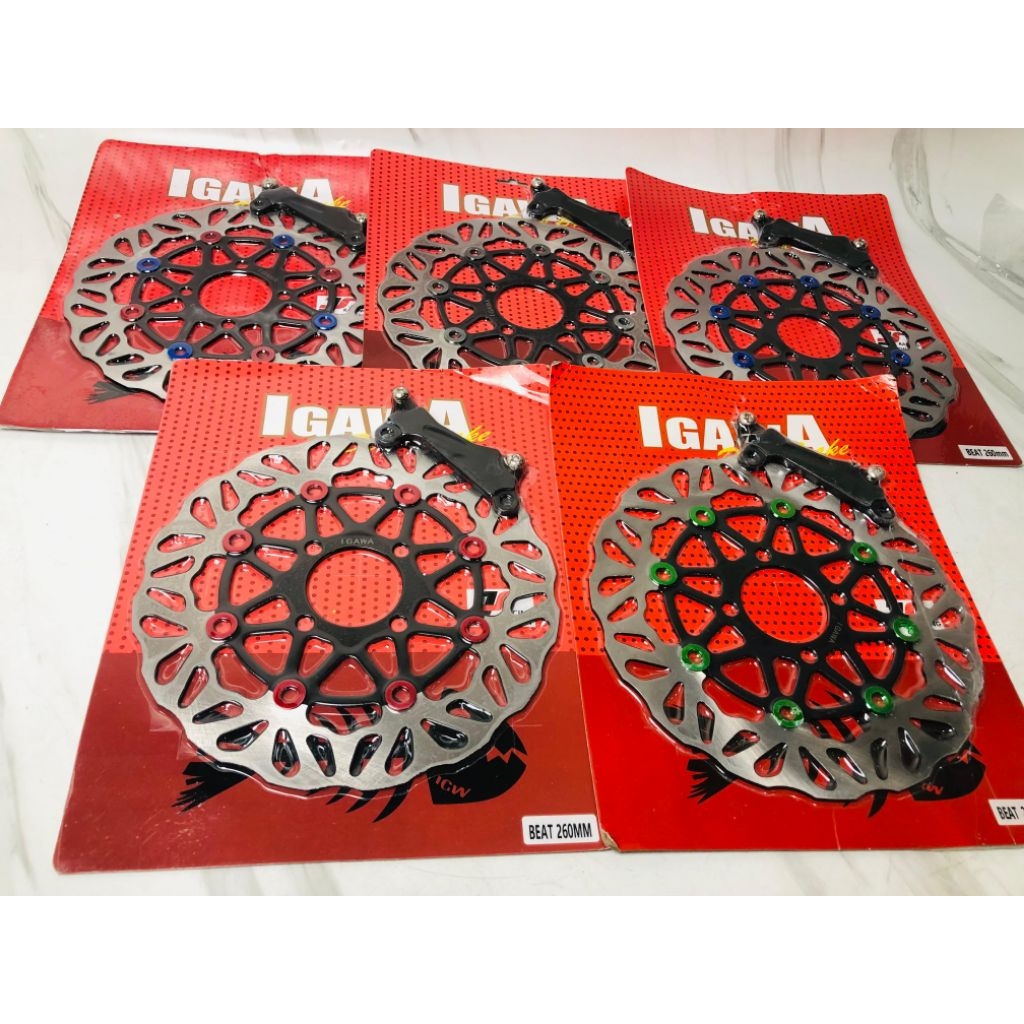 DISC PIRINGAN CAKRAM DEPAN UKURAN 260MM MIO BEAT JUPITER SMASH KAHRISMA SUPRA TIGER JUPITER MX.