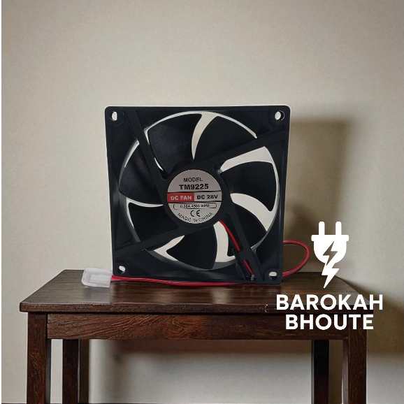 Fan Kipas DC 28V Lakoni Mesin Las Digital • Cocok Untuk Servisan