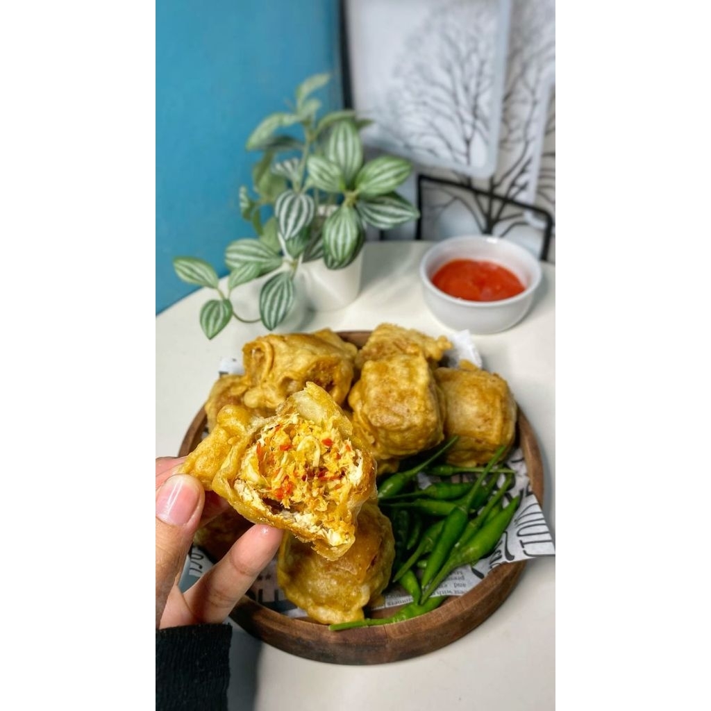 

Tahu huha ayam suwir pedas