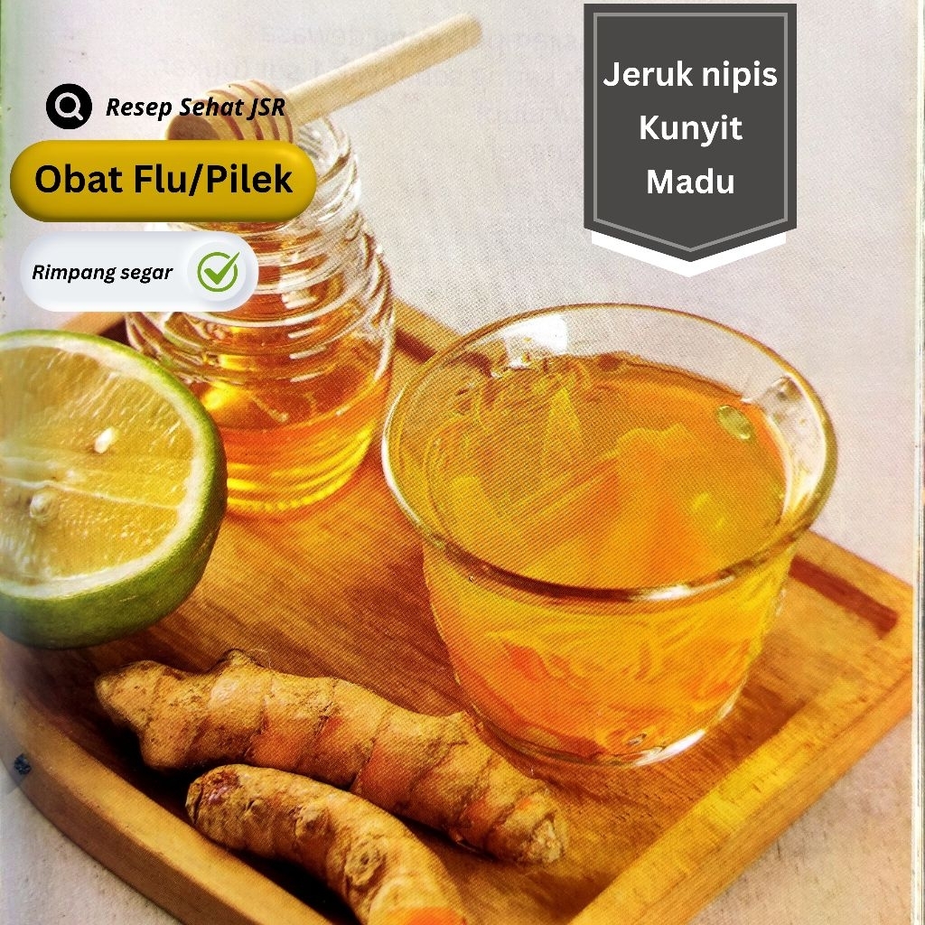 

Mengobati Influenza/ Pilek/ Flu/ Salesma Resep JSR dr Zaidul Akbar Rimpang Segar