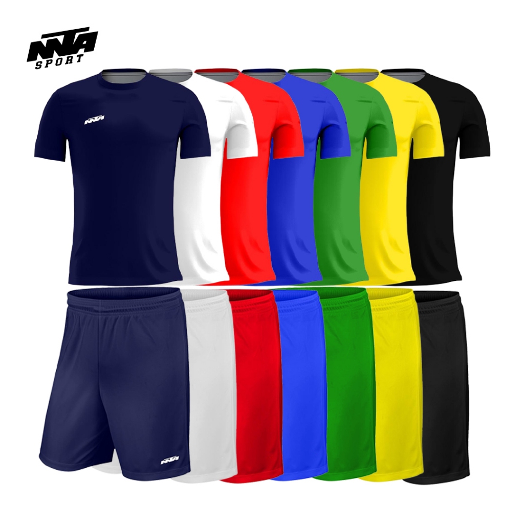 Setelan Olahraga Pria Sport Running Badminton Jersey Celana Pendek Bahan Dryfit Milano Setelan Baju 