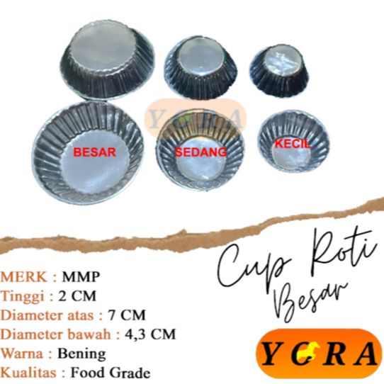 [100 PCS] MIKA CUP ROTI BESAR / SEDANG / KECIL / MIKA CUP CAKE / CUP SAMBAL SAOS MINI / MIKA TRAY SA
