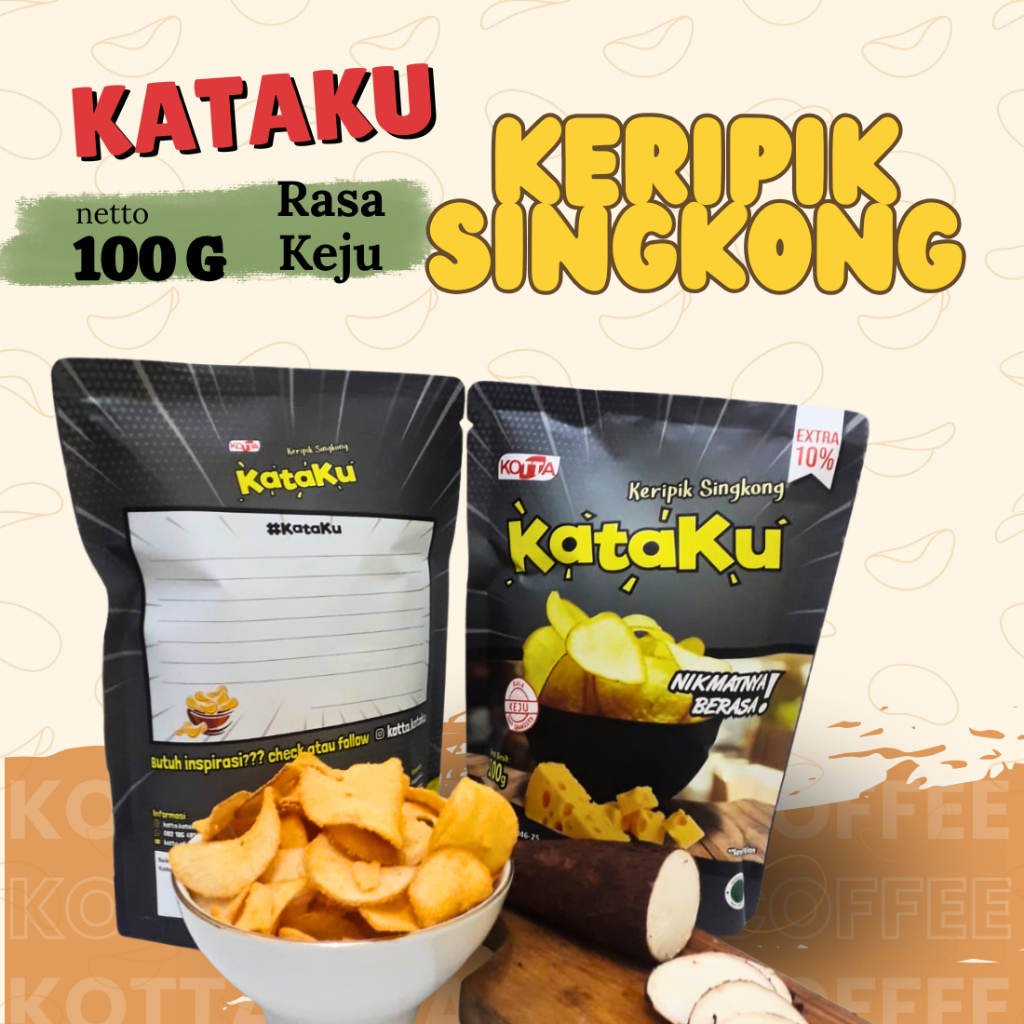 

Keripik Singkong Rasa Keju 100 gram