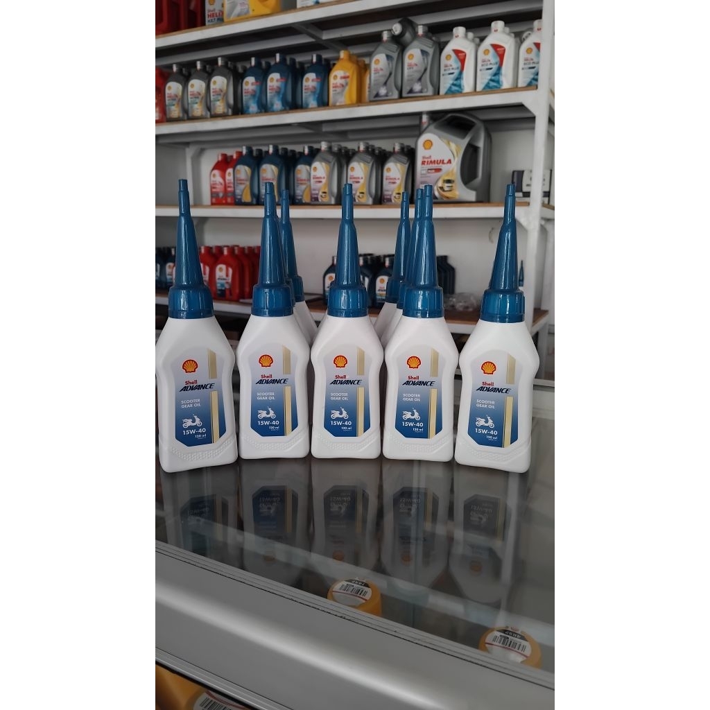 Shell ADVANCE SCOOTER GEAR OIL/ OLI GARDAN Motor matic