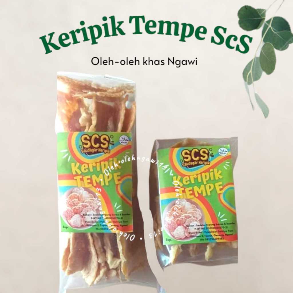 

Keripik tempe irisan saudagar keripik kemasan kecil