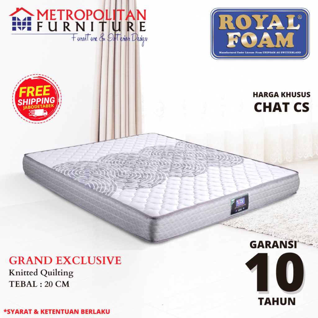 Kasur Busa Royal Foam Grand Kasur Empuk