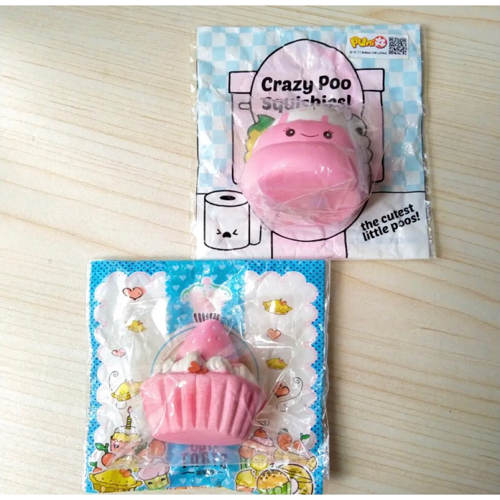 squishy preloved cake pinky