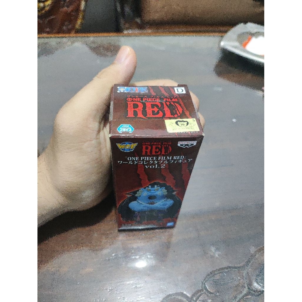 wcf jinbei jinbe one piece film red original figure