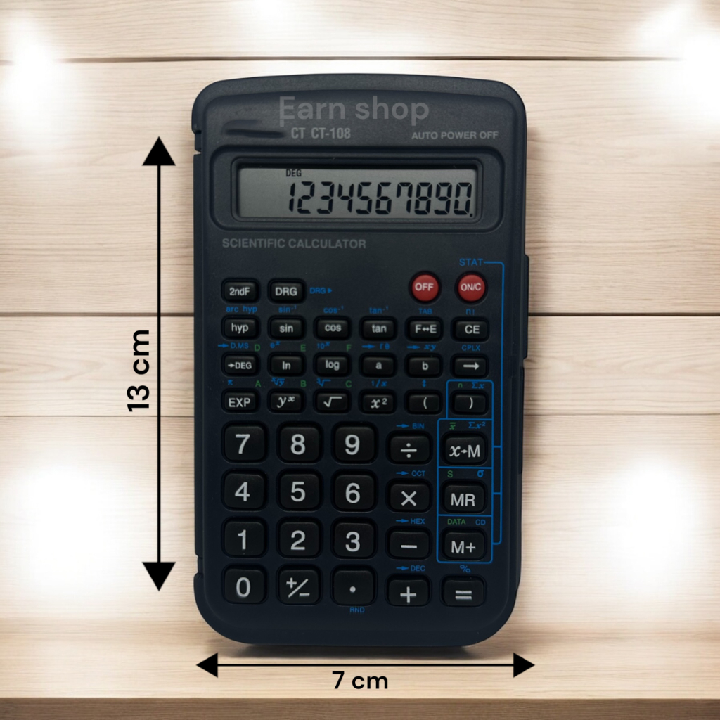

CITIZEN KALKULATOR SCIENTIFIC CT-108C | KALKULATOR SCIENTIFIC MINI
