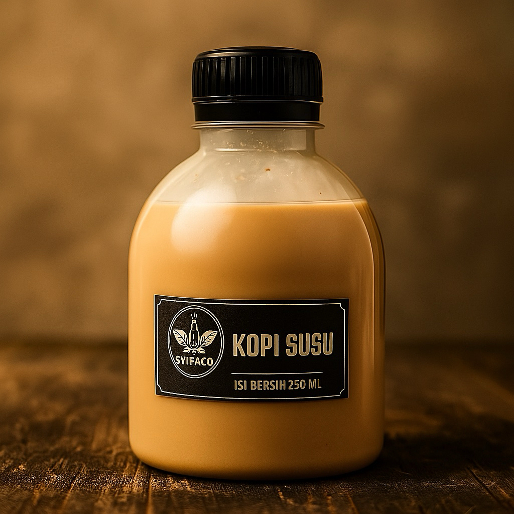 

KOPI SUSU / COFFEE LATTE 250 ml siap minum , kopi PREMIUM dalam botol KHUSUS INSTANT DAN SAMEDAY KOTA MEDAN